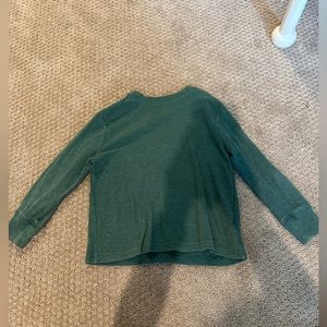 Cat & jack forest green boys long sleeve